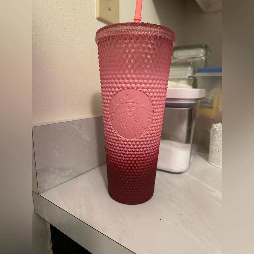 Venti ombré studded Starbucks cup